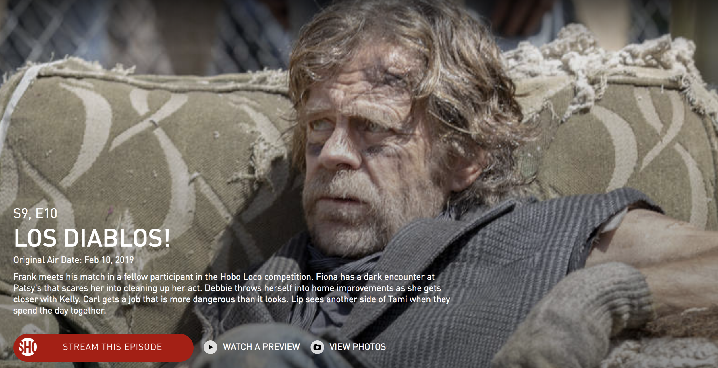 "Here We Go" airs in Showtime's "Shameless"