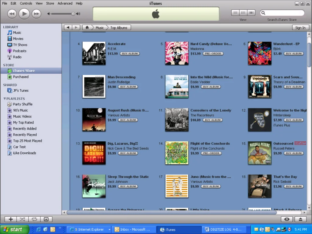 "That's the Day" reaches #3 in the Canadian Pop iTunes charts!