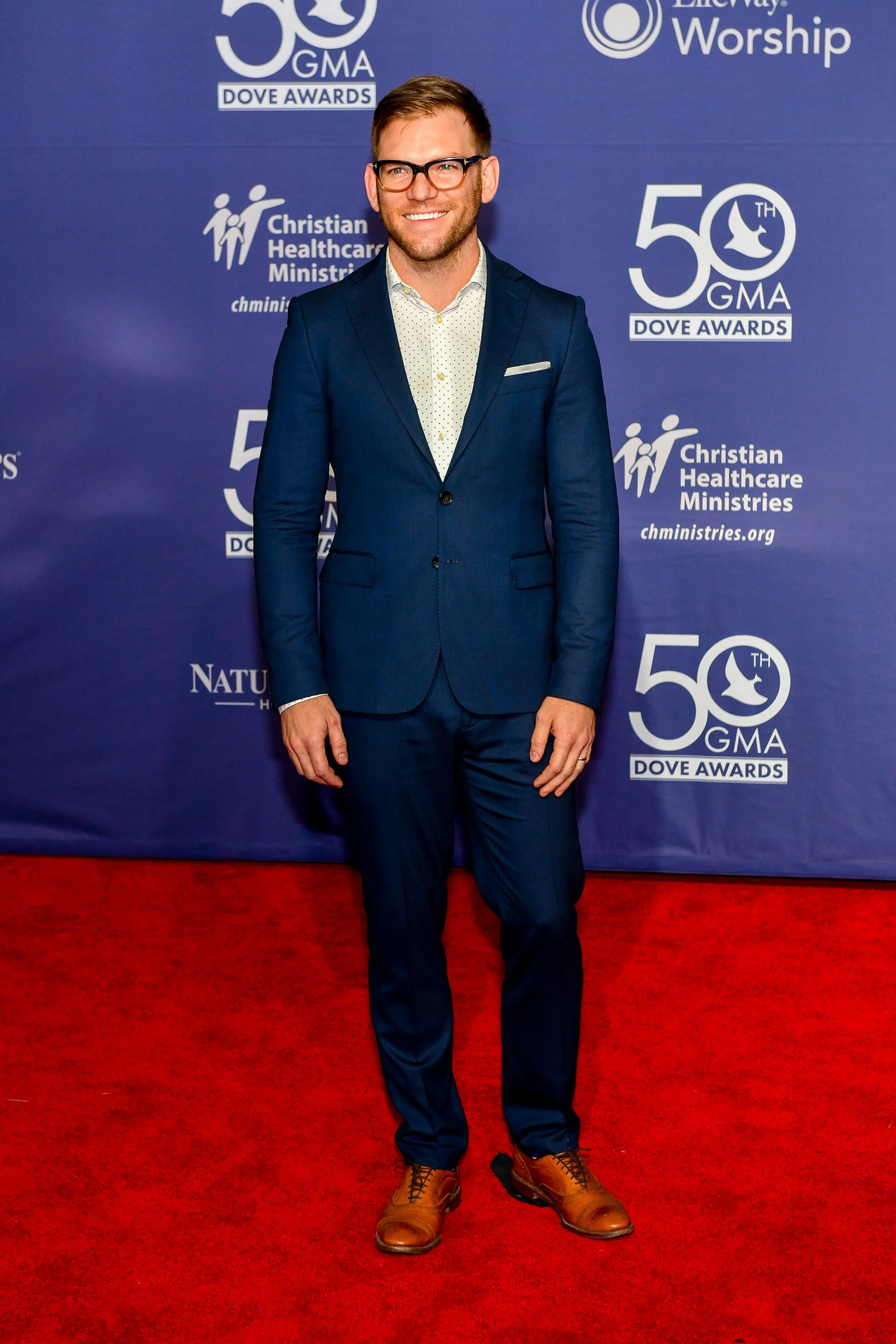 Rick Seibold Arrives at GMA 50th Annual Dove Awards Red Carpet