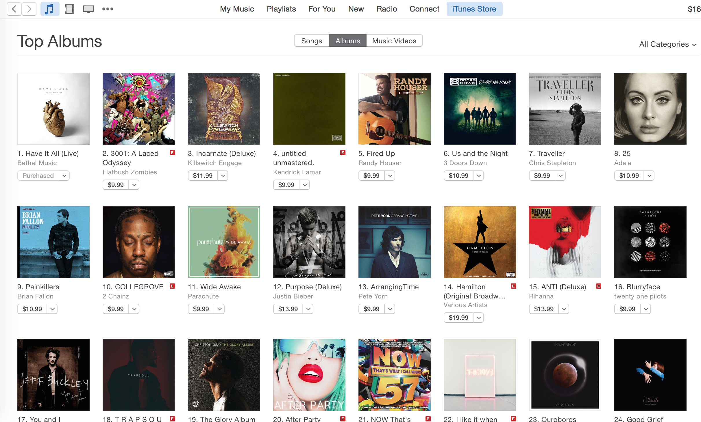 Bethel Album hits #1 on iTunes, "Glory to Glory" hits top 20!