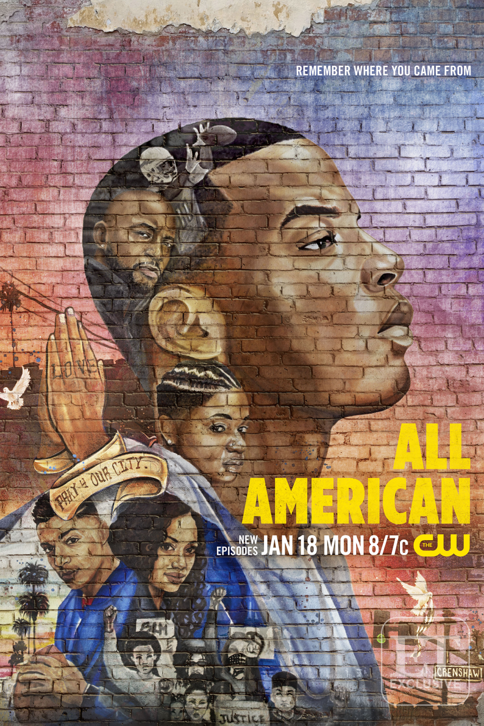Carry the Throne's "Bringing the Fire" in "All American" Season 3!